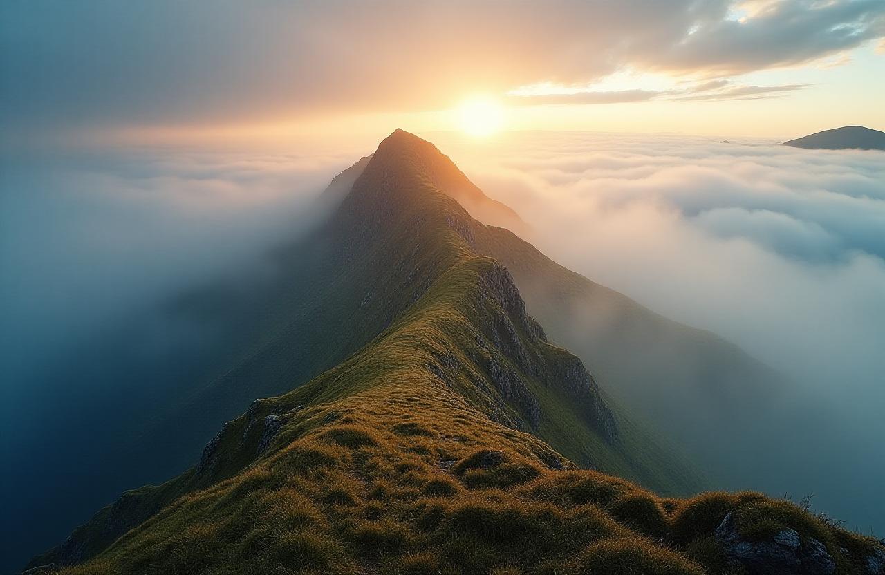 Peak of a Scottish mountain representing the heights of workforce clarity