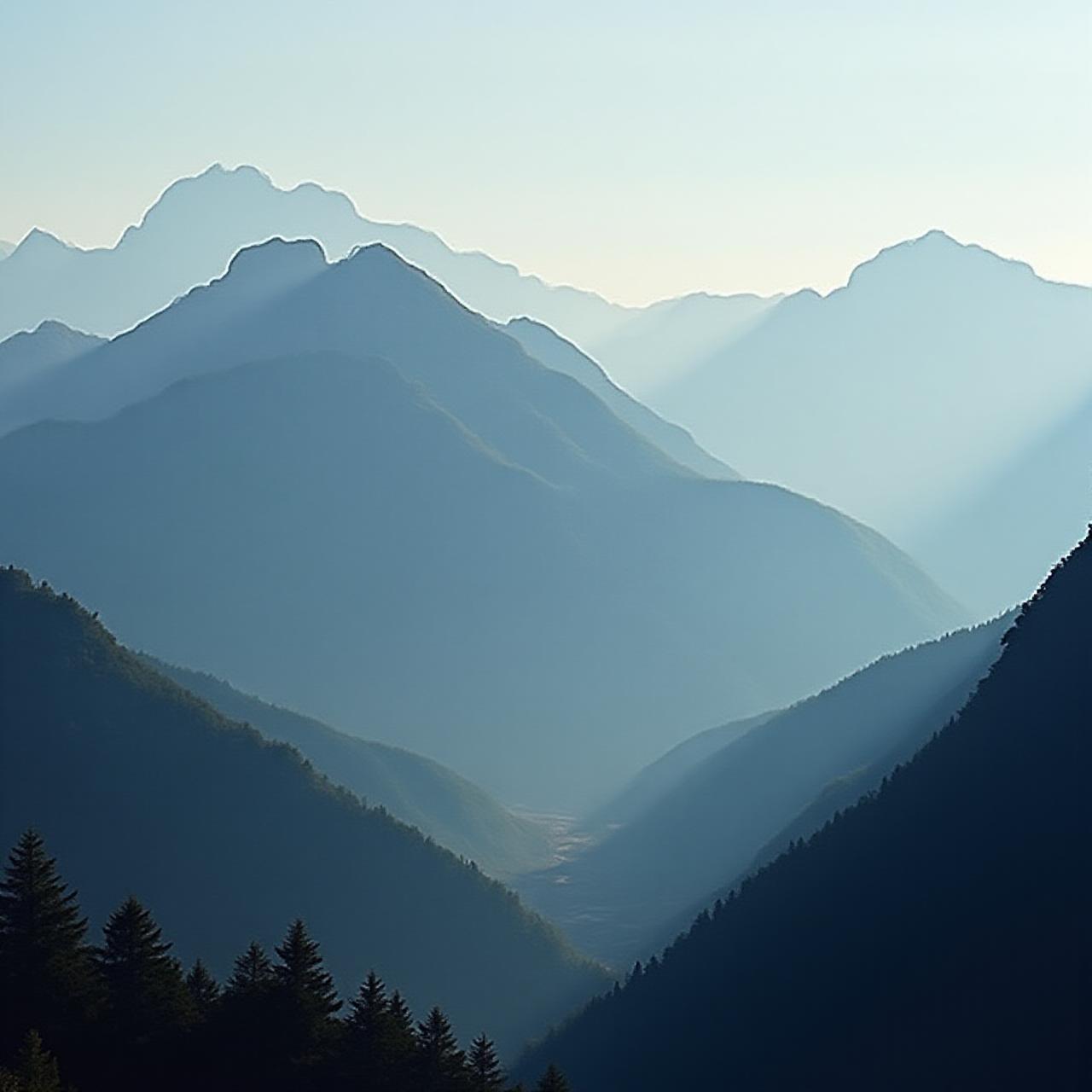 Scottish Highlands landscape reflecting data patterns