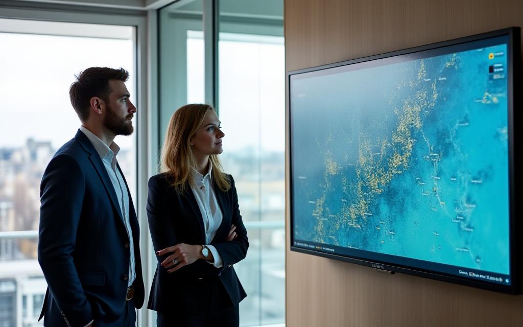 Team founders in a strategy meeting