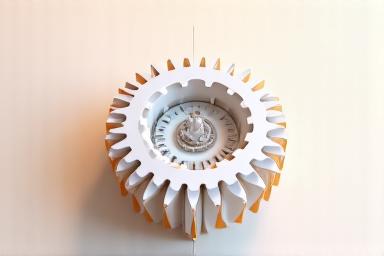 Minimalist tech interface showing synchronization success